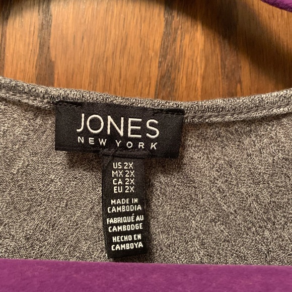 NWOT Jones NY top size 2x - Picture 3 of 6